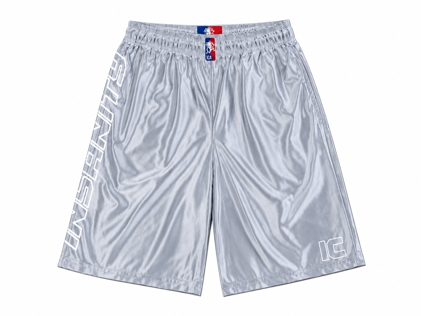 2000's Hoop Shorts (Silver)