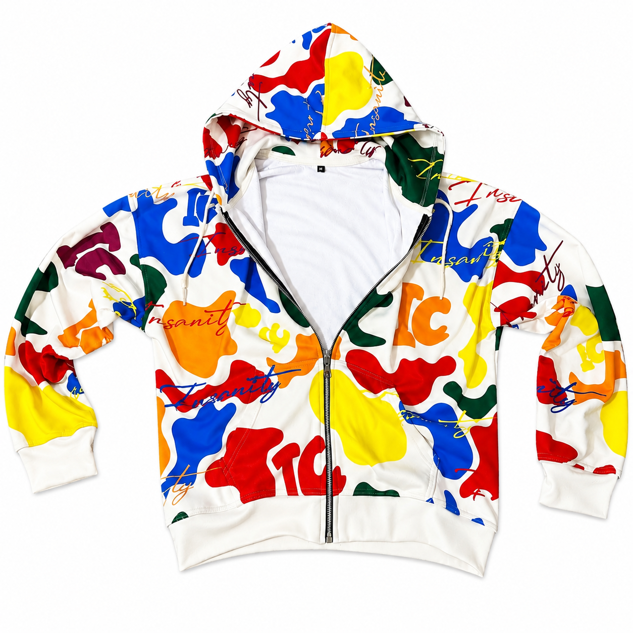 Color Camo Zip-up